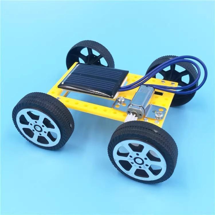 太陽能小車DIY 在動手拼裝中探索STEAM科學奧秘